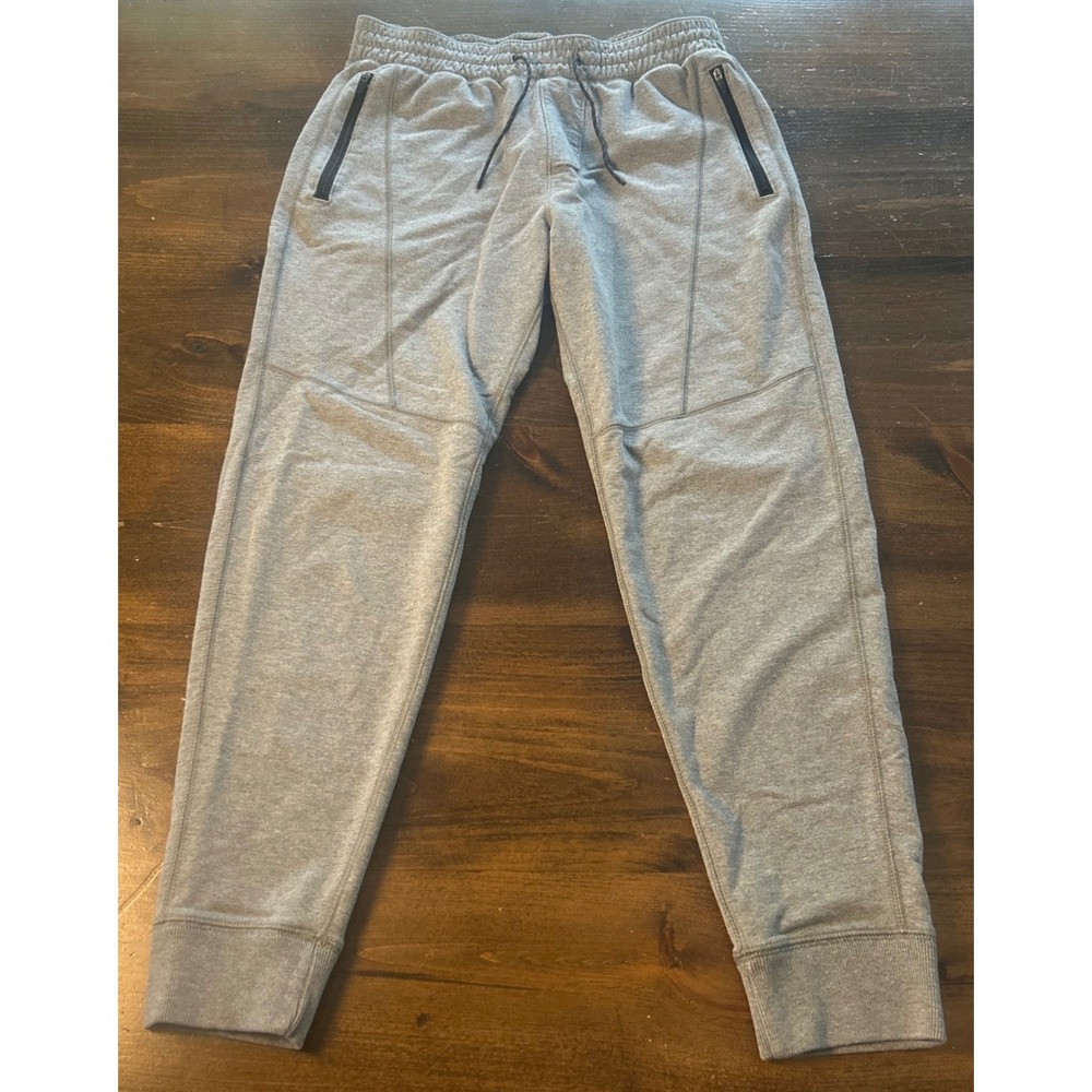 Abercrombie & Fitch Joggers Sm Gray Tapered Zip Pockets Gorpcore Sporty Casual